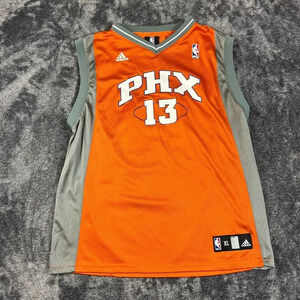 Vtg Adidas Phoenix Suns Steve Nash #13 Youth Jersey XL Sleeveless Basketball